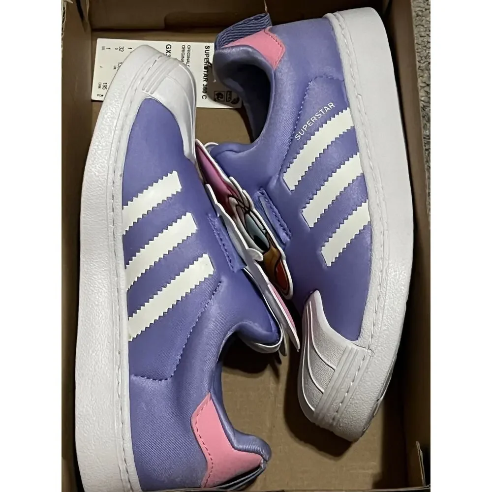 NIB❤️Adidas Disney Superstar 360 Daisy Duck sneaker shoes sz3